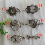 Viking Hairpin Clip Hair Ornament Dragon Celtic Barrette Gift