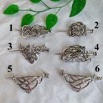 Viking Hairpin Clip Hair Ornament Dragon Celtic Barrette Gift
