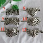 Viking Hairpin Clip Hair Ornament Dragon Celtic Barrette Gift