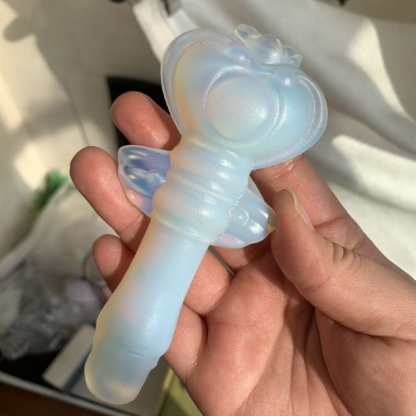 Opalite Sailor Moon Fairy Wand Carving