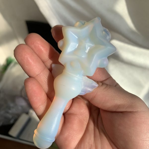 Opalite Sailor Moon Fairy Wand Carving