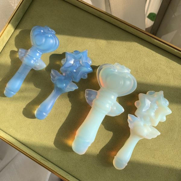 Opalite Sailor Moon Fairy Wand Carving