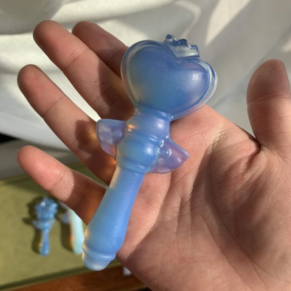 Opalite Sailor Moon Fairy Wand Carving