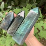 Big Labradorite Tower Crystal Point Tower