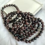 8mm Crystal Stones Bracelet Mutil Material Round Beads Bracelets