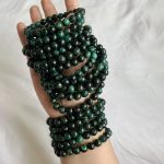 8mm Crystal Stones Bracelet Mutil Material Round Beads Bracelets