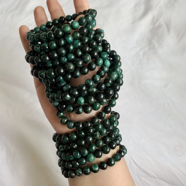 8mm Crystal Stones Bracelet Mutil Material Round Beads Bracelets