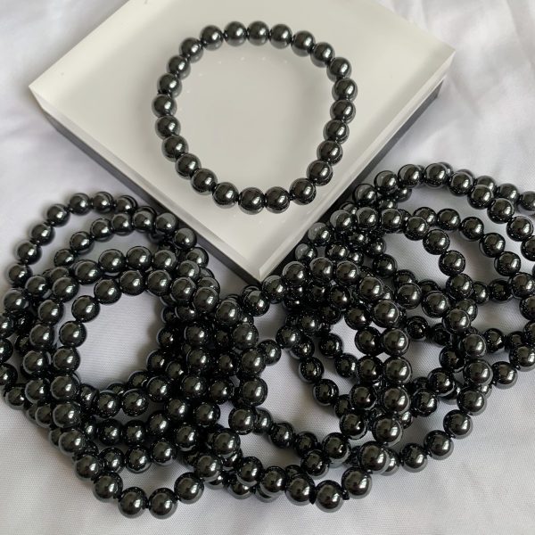 8mm Crystal Stones Bracelet Mutil Material Round Beads Bracelets