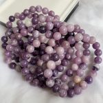 8mm Crystal Stones Bracelet Mutil Material Round Beads Bracelets