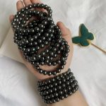 8mm Crystal Stones Bracelet Mutil Material Round Beads Bracelets