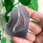Small Druzy Agate Geode Tower Crystal Point Tower