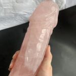 Huge Crystal Penis Self-Standing Large Crystal Dildo Carving Home Decoration