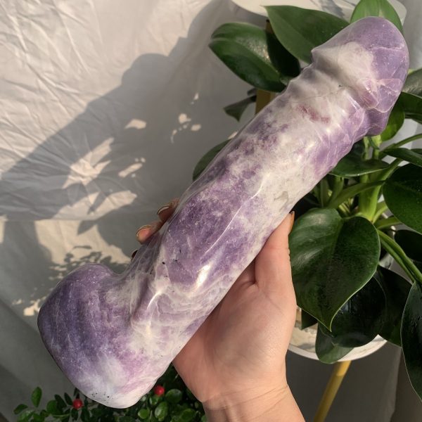 Huge Crystal Penis Self-Standing Large Crystal Dildo Carving Home Decoration