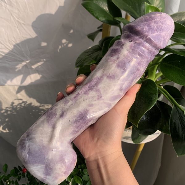 Huge Crystal Penis Self-Standing Large Crystal Dildo Carving Home Decoration