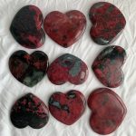 Big Peach Blossom Jade Heart Carving