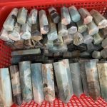 Sky Blue Amazonite Point Tower