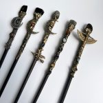 Crystal Magic Wand Cosplay Gift Witches Wand