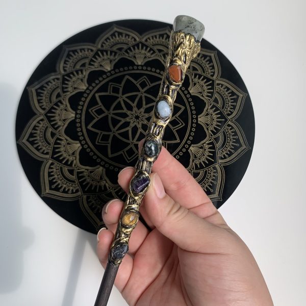 Crystal Magic Wand Cosplay Gift Witches Wand