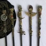 Crystal Magic Wand Cosplay Gift Witches Wand