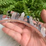 Crystal Point Crown Crystal Branch Tiara Pink Blue Headpiece