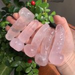 Small Crystal Dildo Carving Penis Self-Standing Gift