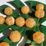 Mini Orange Calcite Pumpkin Halloween Gift Carving