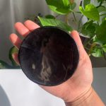 Natural Crystal Cup Rose Quartz Obsidian With Coaster Home Decoration