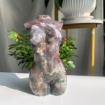 Ocean Jasper Female Body Big Crystal Goddess Lady Model 6inch