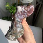 Ocean Jasper Female Body Big Crystal Goddess Lady Model 6inch