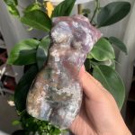 Ocean Jasper Female Body Big Crystal Goddess Lady Model 6inch