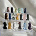 40mm Crystal Penis Dildo Self-standing Crystal Penis Wholesale