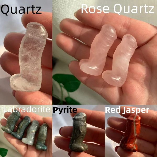 40mm Crystal Penis Dildo Self-standing Crystal Penis Wholesale