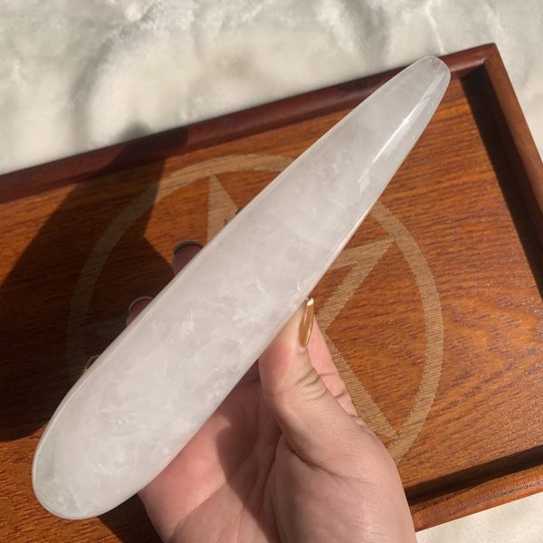 Quartz Crystal Yoni Wand Crystal Massage Wand