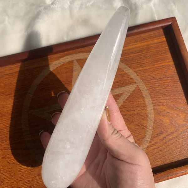 Quartz Crystal Yoni Wand Crystal Massage Wand