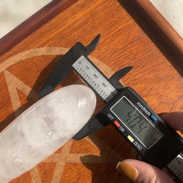 Crystal Wave Massage Wand Quartz Yoni Wand