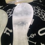 Crystal Wave Massage Wand Quartz Yoni Wand