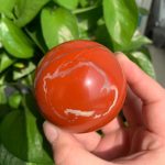 Red Jasper Sphere Ball Crystal Ruby Jasper Sphere