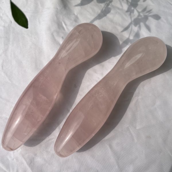 Rose Quartz Yoni Wand Massage Wand 190-200mm