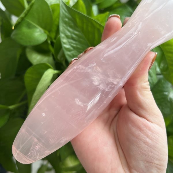 Rose Quartz Yoni Wand Massage Wand 190-200mm