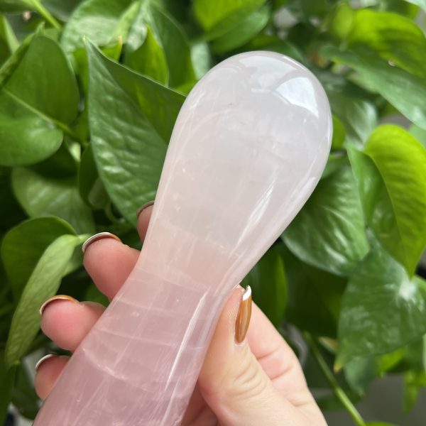 Rose Quartz Yoni Wand Massage Wand 190-200mm
