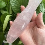 Rose Quartz Yoni Wand Massage Wand 190-200mm