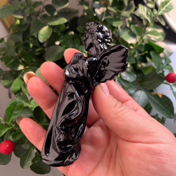Crystal Blessing Angel Girl Goddess Statue Gift Decoration Crystal Figure Free Shipping