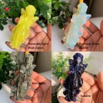 Crystal Blessing Angel Girl Goddess Statue Gift Decoration Crystal Figure Free Shipping