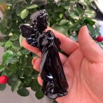 Crystal Blessing Angel Girl Goddess Statue Gift Decoration Crystal Figure Free Shipping