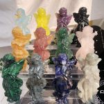Crystal Blessing Angel Girl Goddess Statue Gift Decoration Crystal Figure Free Shipping