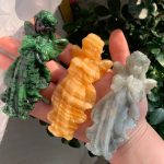 Crystal Blessing Angel Girl Goddess Statue Gift Decoration Crystal Figure Free Shipping