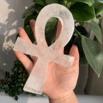 Crystal Ankh Quartz Crux Ansata 6.7inch Crystal Free Shipping