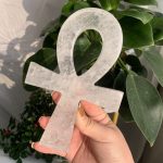 Crystal Ankh Quartz Crux Ansata 6.7inch Crystal Free Shipping