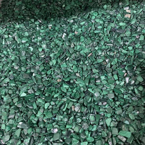 Malachite Chips 7-9mm Crystal Crushed Chips Free Shipping