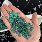 Malachite Chips 7-9mm Crystal Crushed Chips Free Shipping